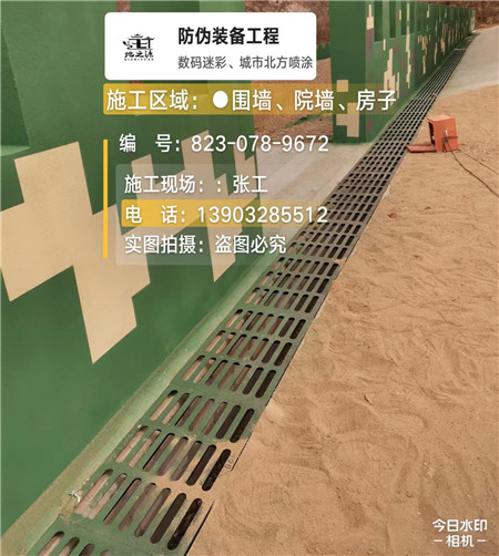 大渡口 例如在抖音上有“迷彩墙，外围墙面挡 - 星空数码迷彩漆施工队